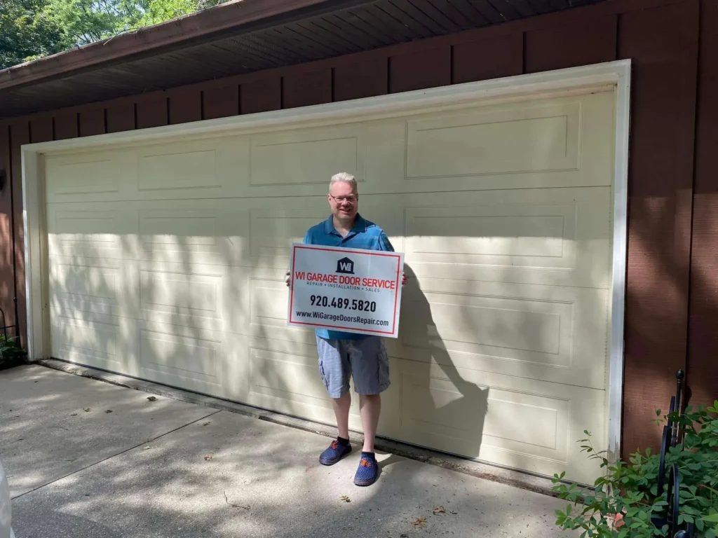 WI Garage Door Satisfied Customer