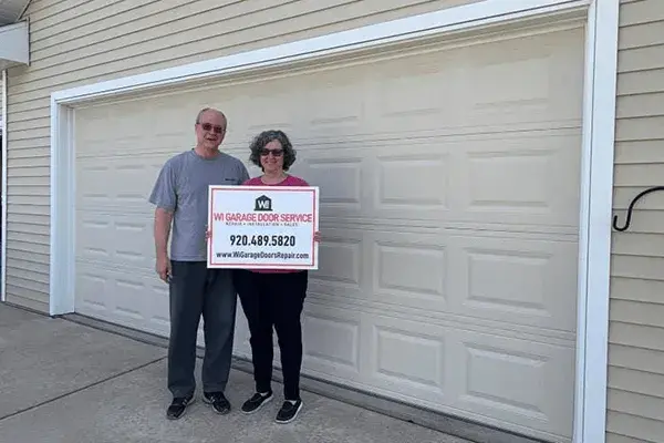 WI Garage Door Satisfied Customer