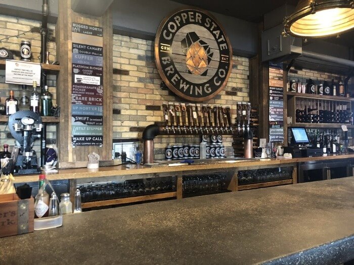 Copper State Brewing Co Green Bay Wisconsin Cocktail Bar