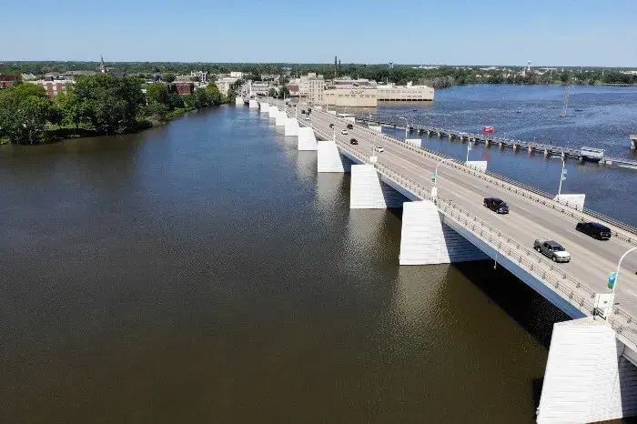 River and Bridge View