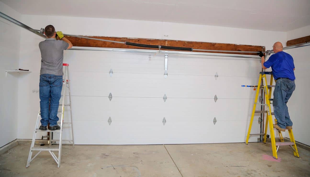 garage door spring replacement by WI Garage Door LLC