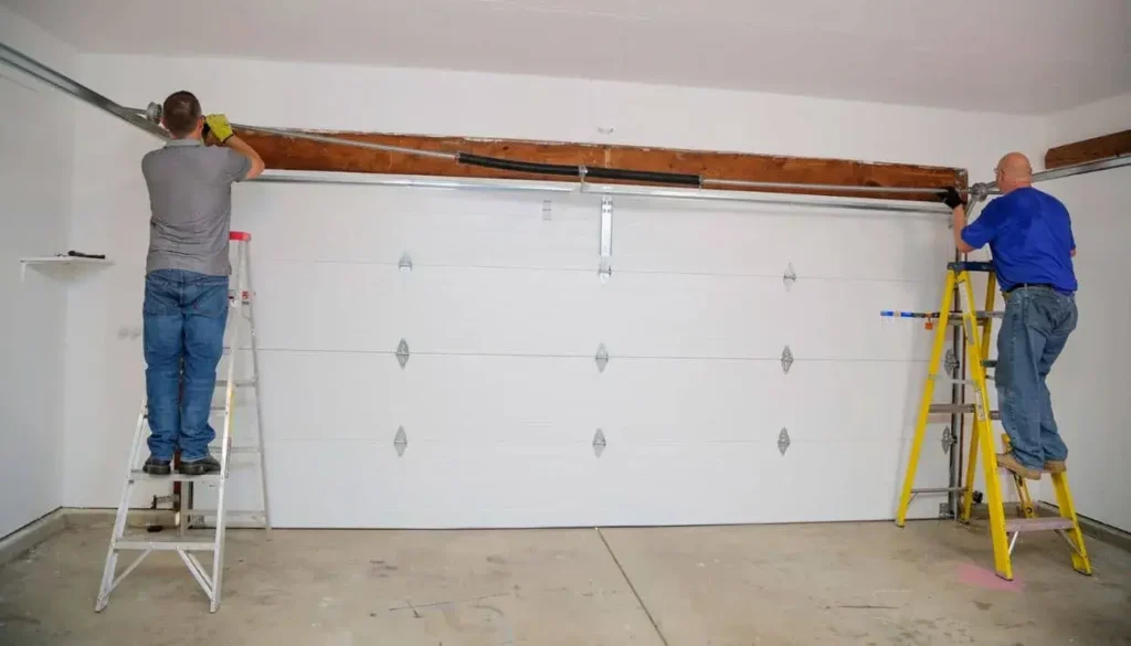 garage door spring replacement by WI Garage Door LLC