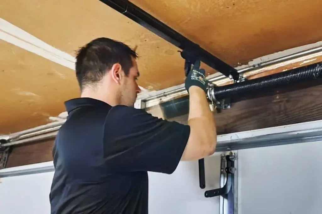 garage door spring replacement by WI Garage Door LLC