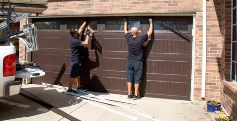 Garage door repair