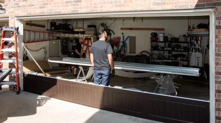 Garage door repair