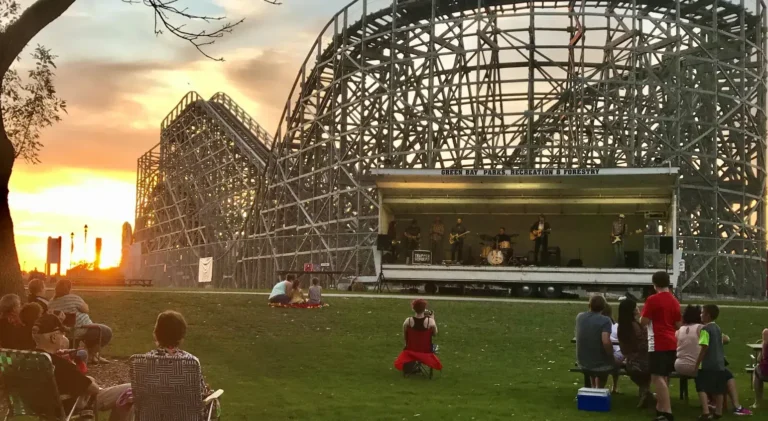 Elvis Presley's Favorite Roller Coaster in Green Bay, WI