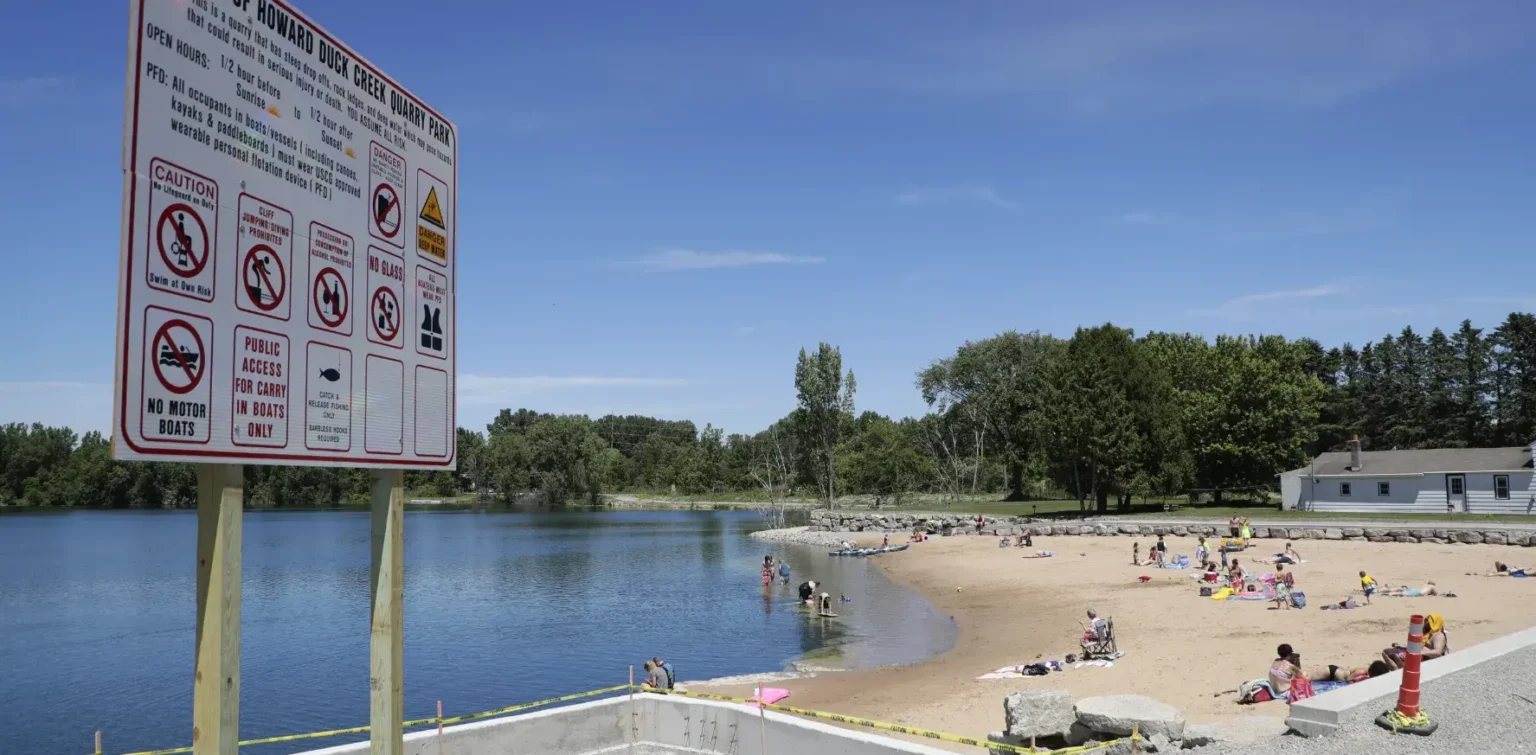 Duck Creek Quarry Park in Howard, WI