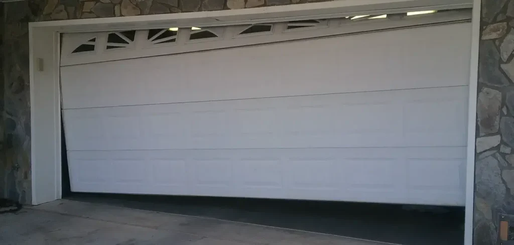 Garage door repair