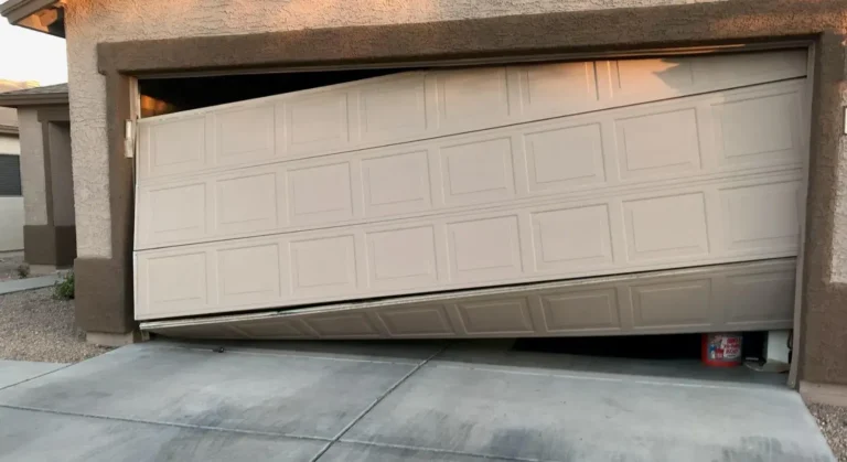 Garage door repair