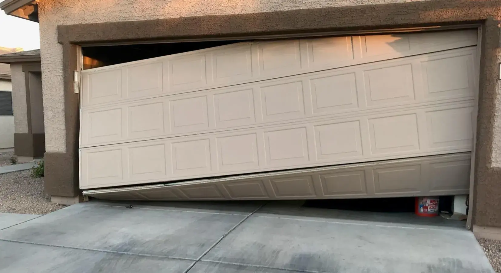 Garage door repair